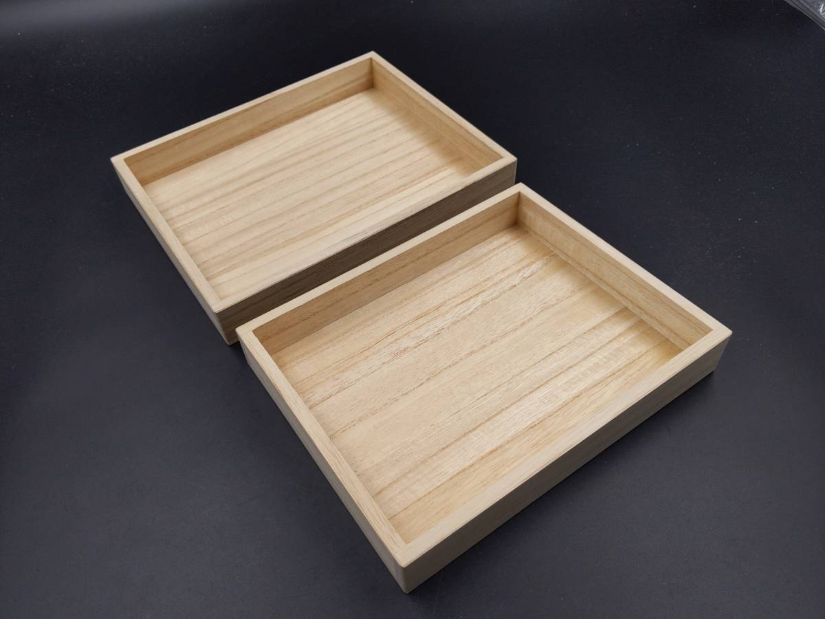 桐5-28/掘り出し物/茶道具/高級桐箱/硯箱・小物入れ/収納用/空箱