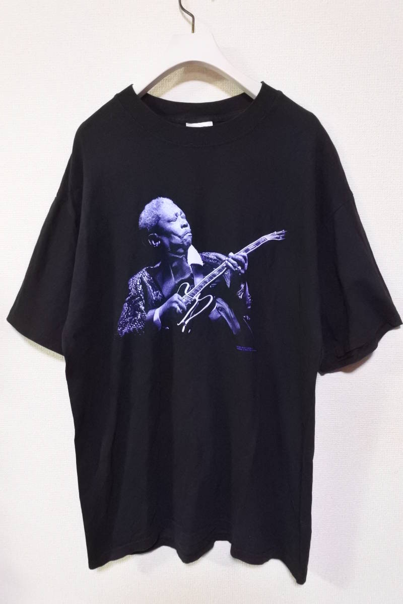 00's BB KING KING OF THE BLUES 2005 TOUR Tee size L BBキング ツアー Tシャツ ブラック