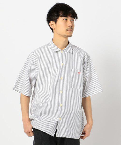 【DANTON/ダントン】コットンポプリン ワイドシャツ