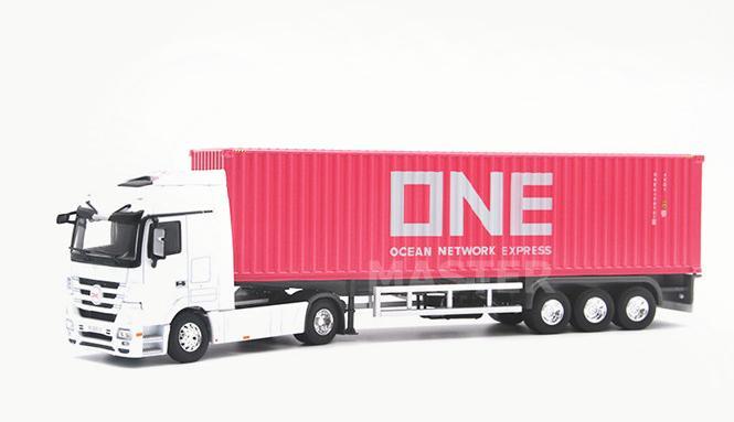 TM 1/50 メルセデスベンツ アクトロス ONE コンテナトレーラー-