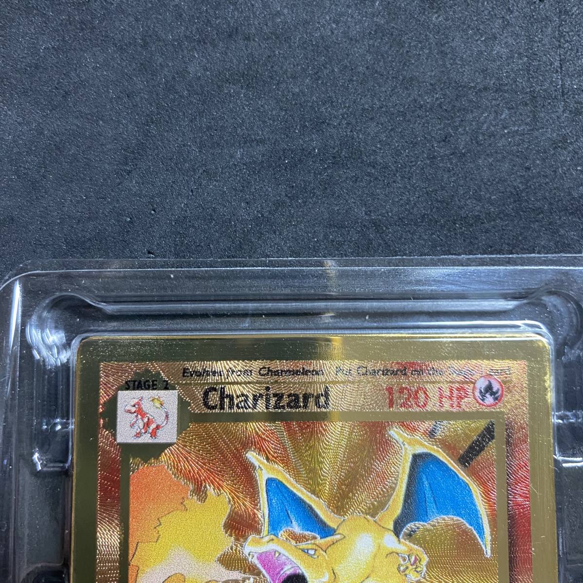 英語版)ポケモンカード リザードン メタルカード 25周年記念 英語版)ポケモンカード リザードン メタルカード 25周年記念