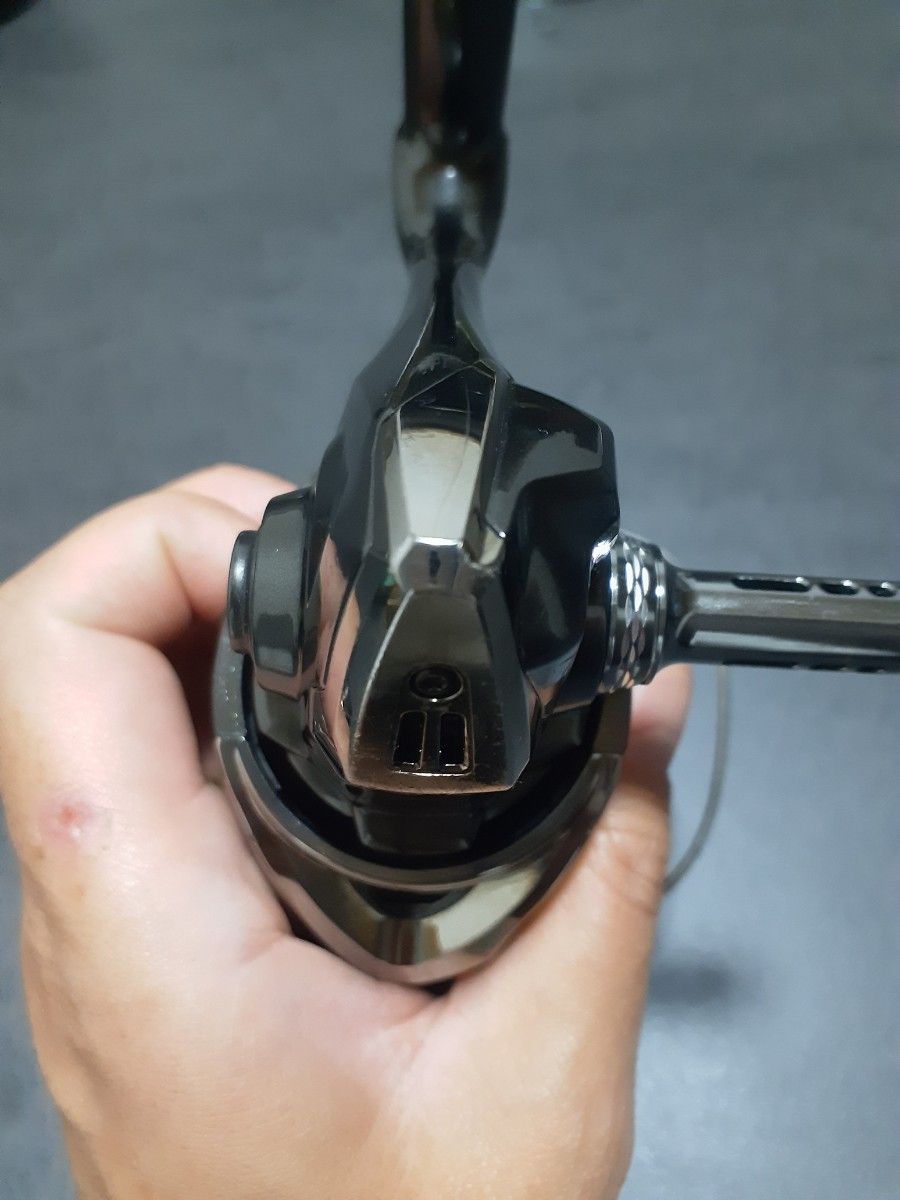 シマノ 20ツインパワー C5000XG 夢屋ハンドルノブ ゴメクサスリール