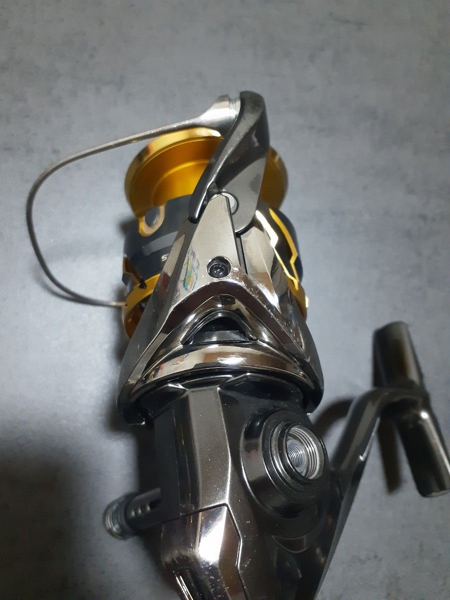 シマノ 20ツインパワー C5000XG 夢屋ハンドルノブ ゴメクサスリール