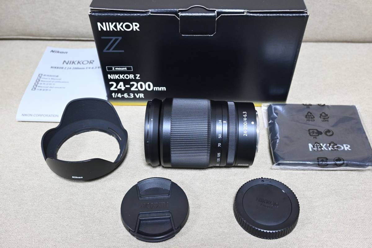 超美品 Nikon ニコン Nikkor Z 24-200mm f4-6.3 付属品完備 www