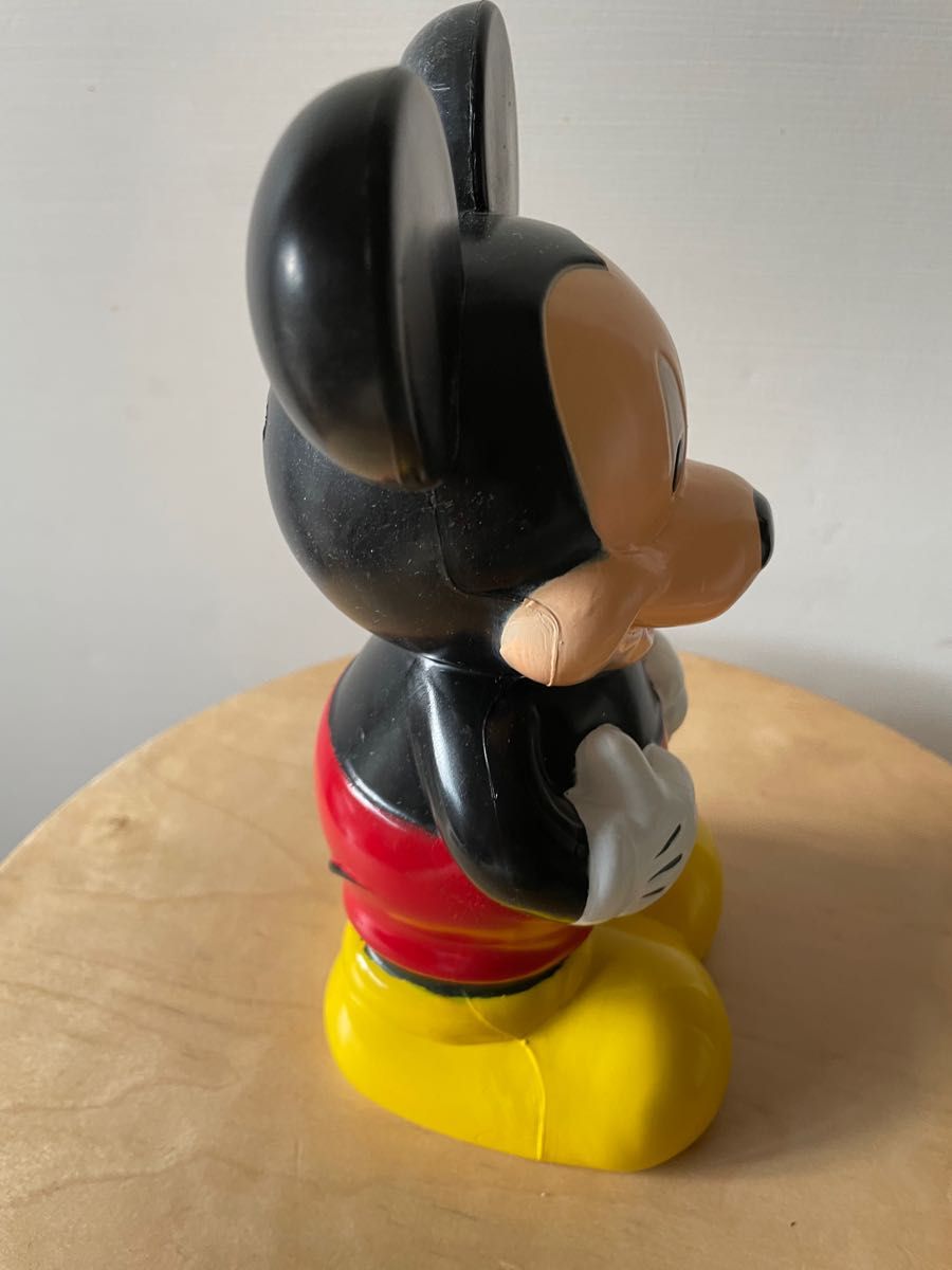 昭和レトロ LOTTE 貯金箱 ミッキーマウス レトロ 当時物 ディズニー