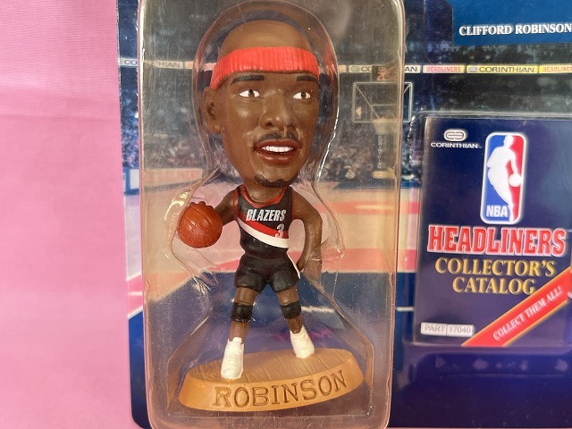 510◆ снижение цены ◇ неиспользуемый 　NBA HEADLINERS　CLIFFORD ROBINSON/... Ford  *  ... бутылка ...　 фигурка 　 баскетбол ... мяч 　 товар в состоянии "как есть" ◇◆