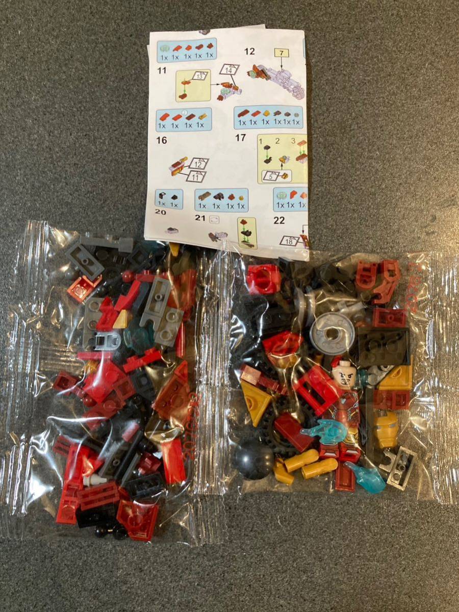 LEGO ミニフィグ レゴ 互換品 2-in-1 乗り物 ロボット セット アイアンマン ヒーロー HERO アベンジャーズ MARVEL_画像5