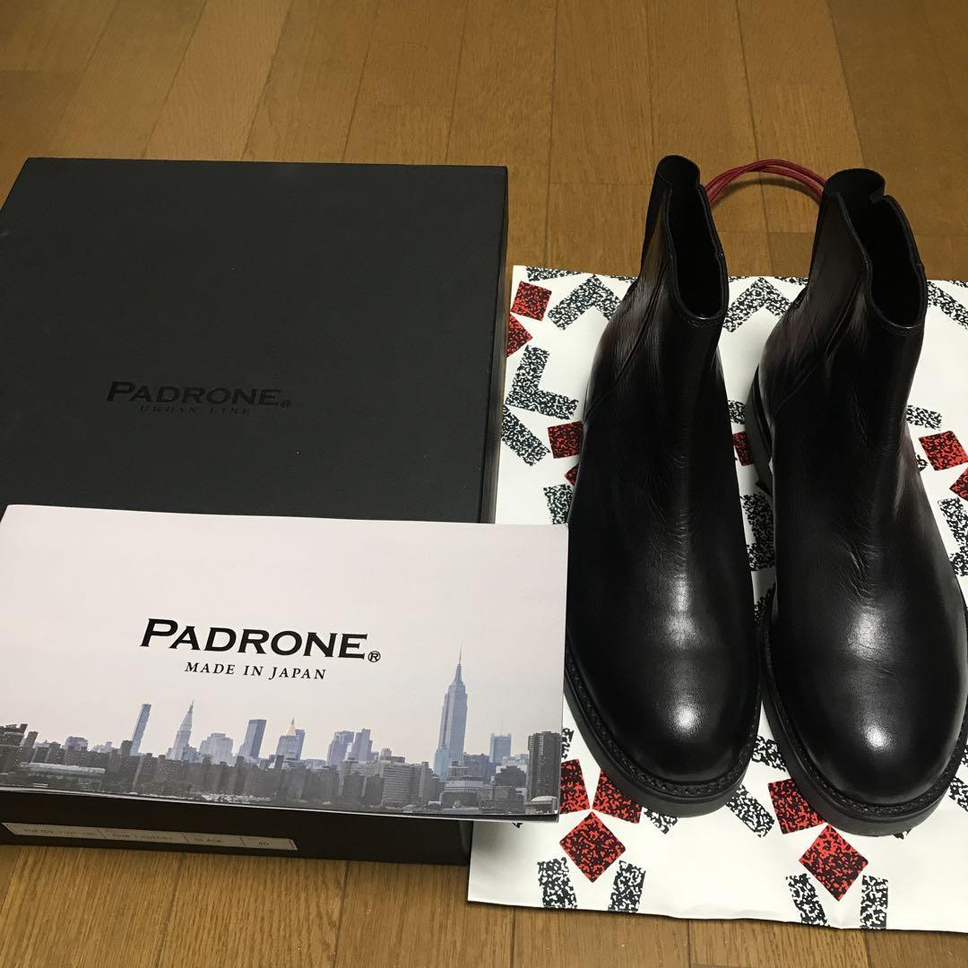 新品 パドローネ アーバンライン バックゴアブーツ ジーノ PADRONE