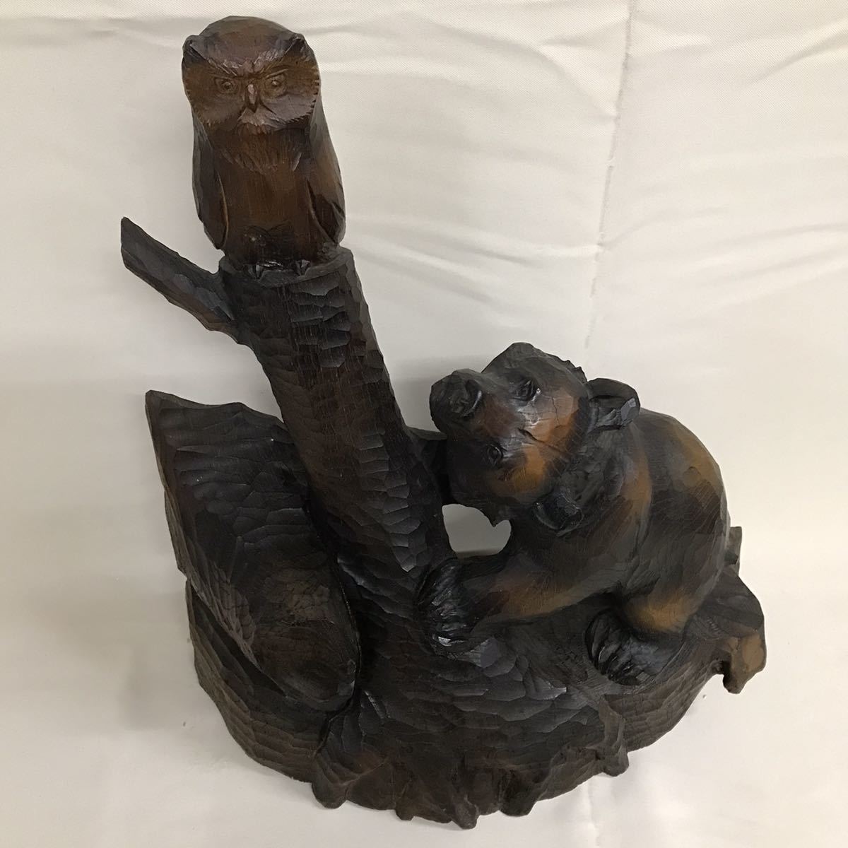 木彫りの熊 民芸品 北海道 置物