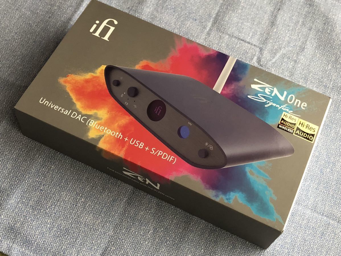 Zen One Signature iFi audio ネットワークオーディオ USB DAC