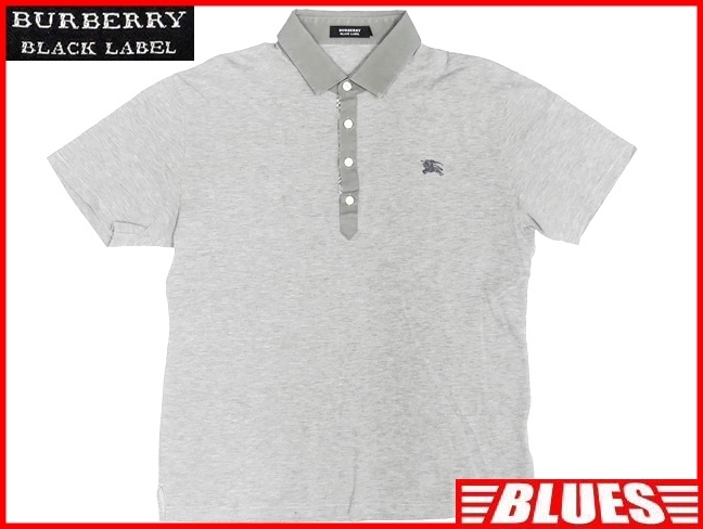 【税込】 グレー 2 バーバリーブラックレーベル ポロシャツ 廃版 LABEL★メンズM BLACK 即決★BURBERRY 三陽商会正規 シャツ 半袖 ナイト刺繍 トップス 【税込】 グレー 2 バーバリーブラックレーベル ポロシャツ 廃版 LABEL★メンズM BLACK 即決★BURBERRY 三陽商会正規 シャツ 半袖 ナイト刺繍 トップス
