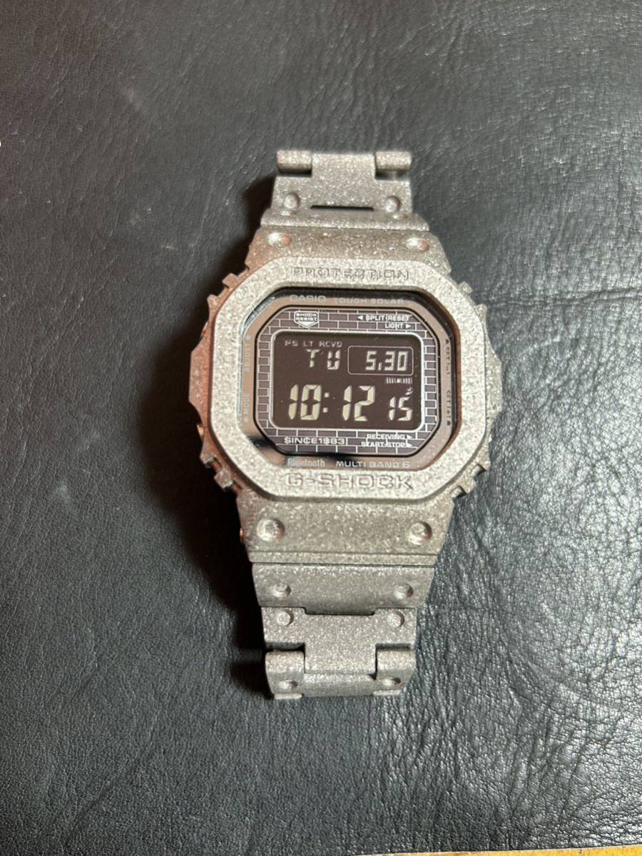 カシオ G-SHOCK 40周年記念モデル フルメタル 電波ソーラー GMW