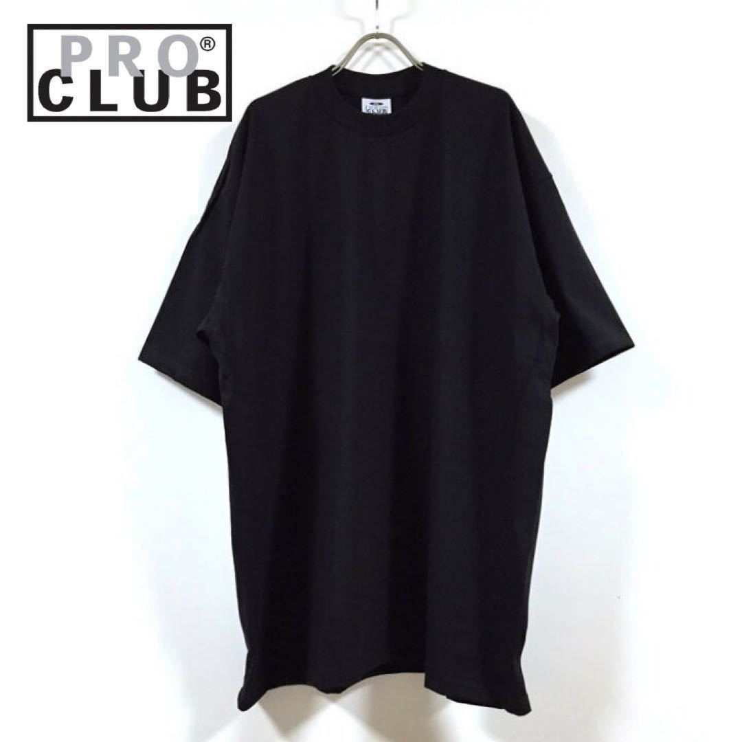 新品未使用 PROCLUB プロクラブ 6.5oz ヘビーウエイト 無地半袖Tシャツ 黒 2XL_画像3