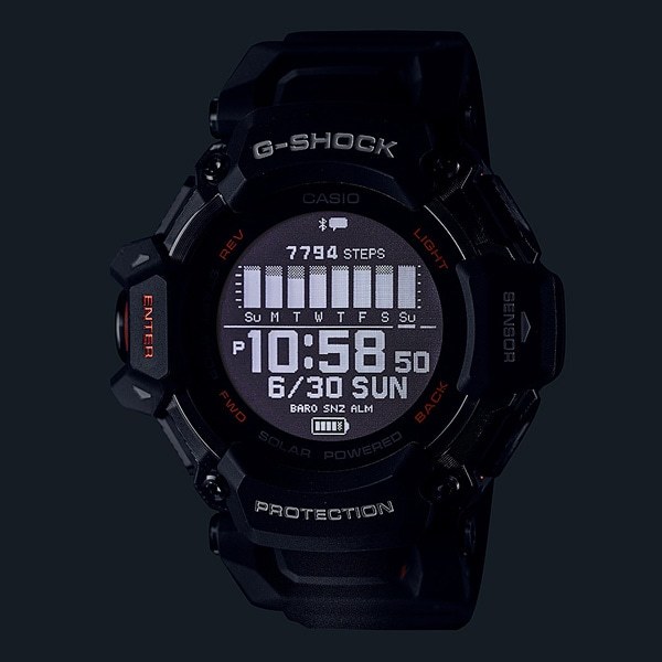 カシオ G-SHOCK【G-SQUAD】スマートフォンリンク GBD-H2000-1BJR