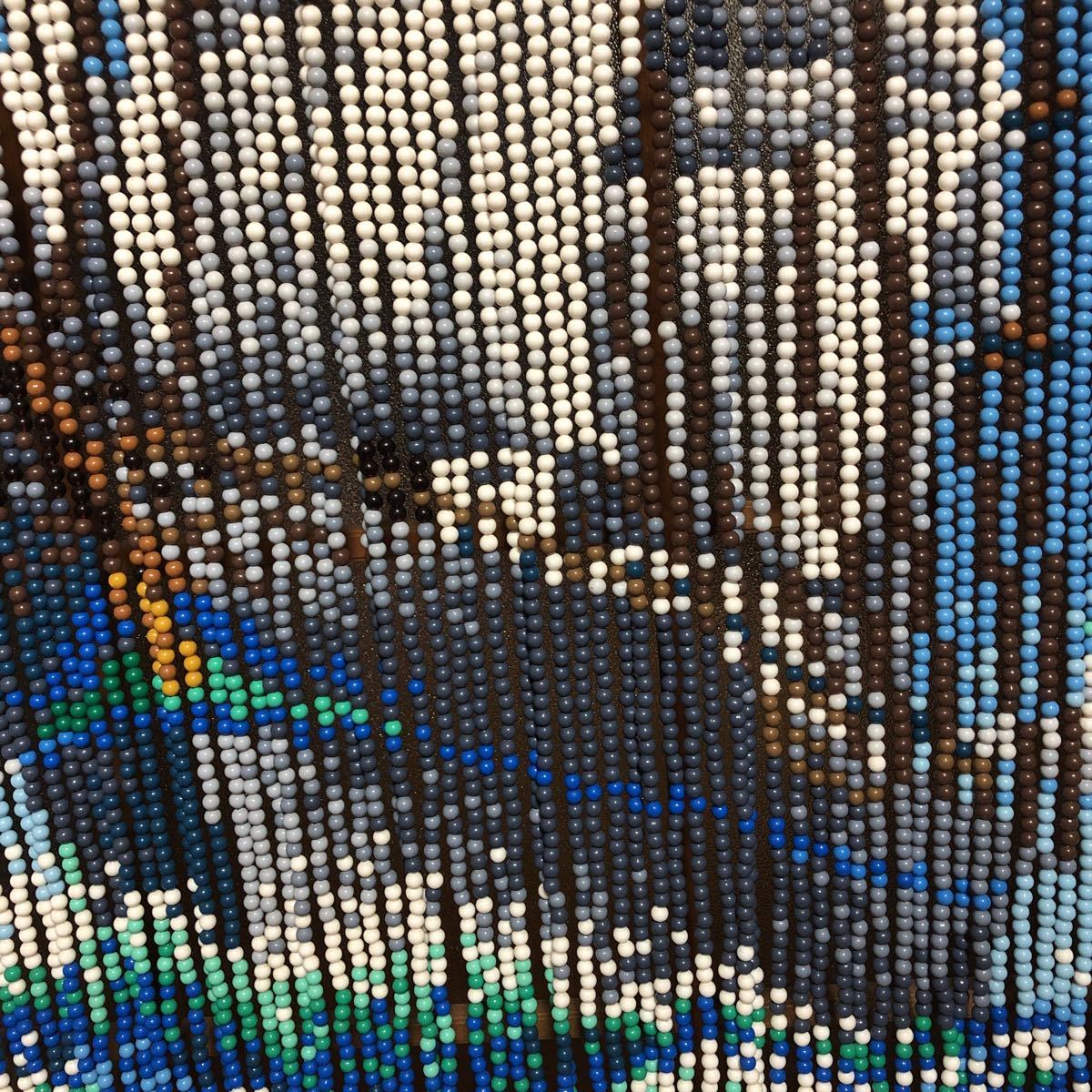 珍品 珠のれん 帆船 玉のれん ビーズ すだれ プラスチック製 珍品 珠のれん 帆船 玉のれん ビーズ すだれ プラスチック製