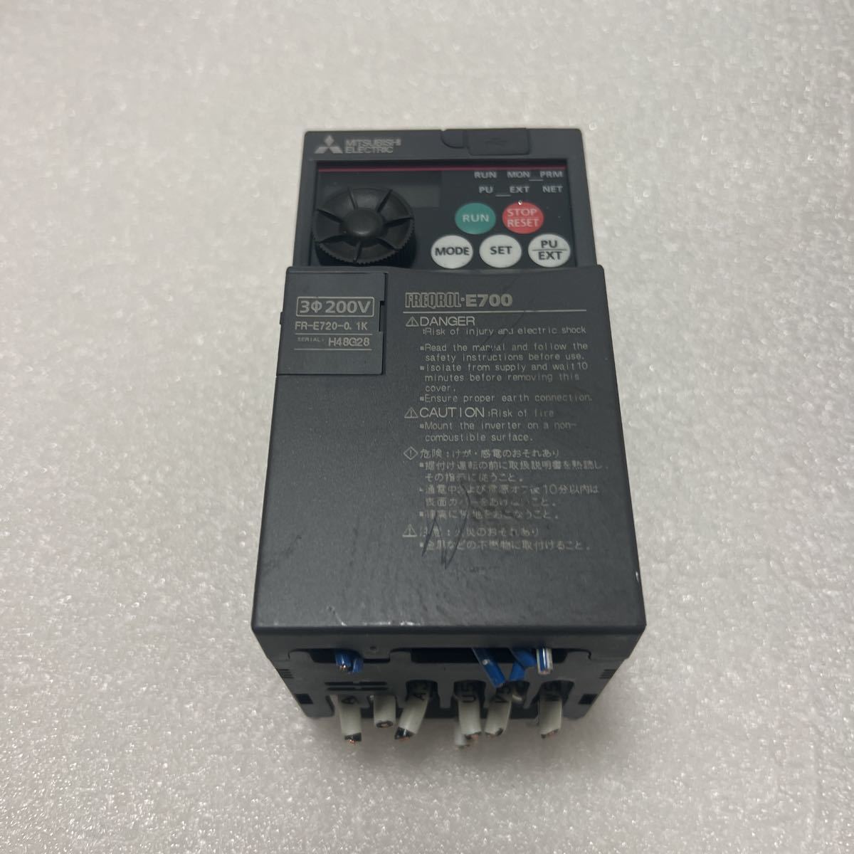 三菱電機 インバーターFR-E720-0.1K (a) - スイッチング電源 三菱電機 インバーターFR-E720-0.1K (a) - スイッチング電源