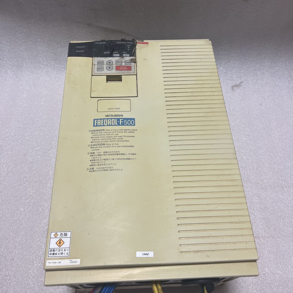Yahoo!オークション - 三菱電機 インバーター FR-F540-15K Yahoo!オークション - 三菱電機 インバーター FR-F540-15K