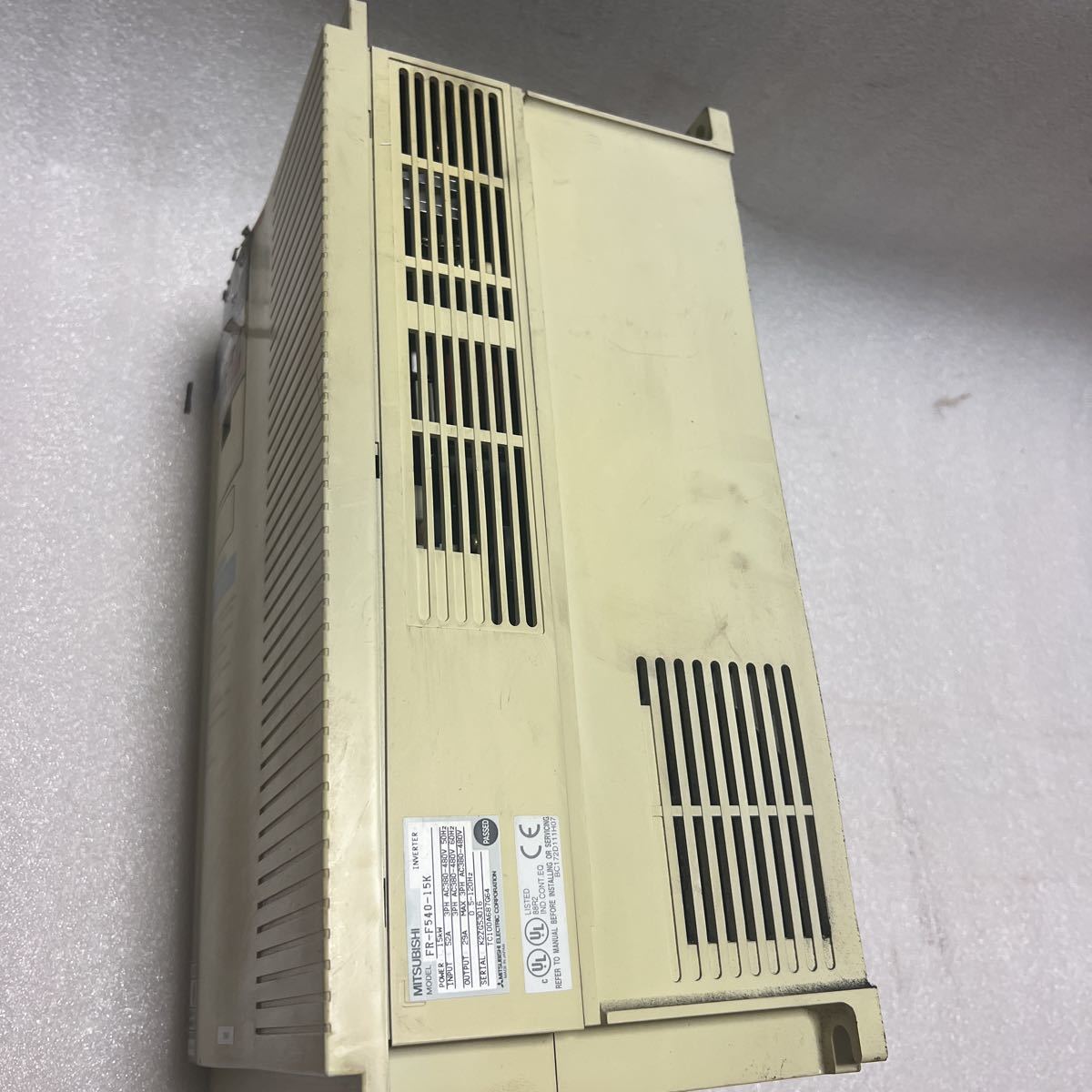 Yahoo!オークション - 三菱電機 インバーター FR-F540-15K Yahoo!オークション - 三菱電機 インバーター FR-F540-15K