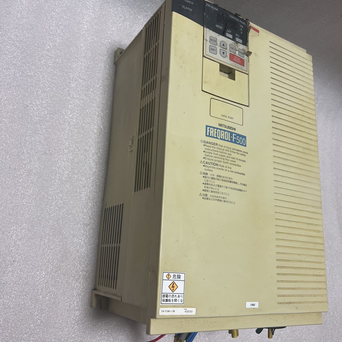 Yahoo!オークション - 三菱電機 インバーター FR-F540-15K Yahoo!オークション - 三菱電機 インバーター FR-F540-15K