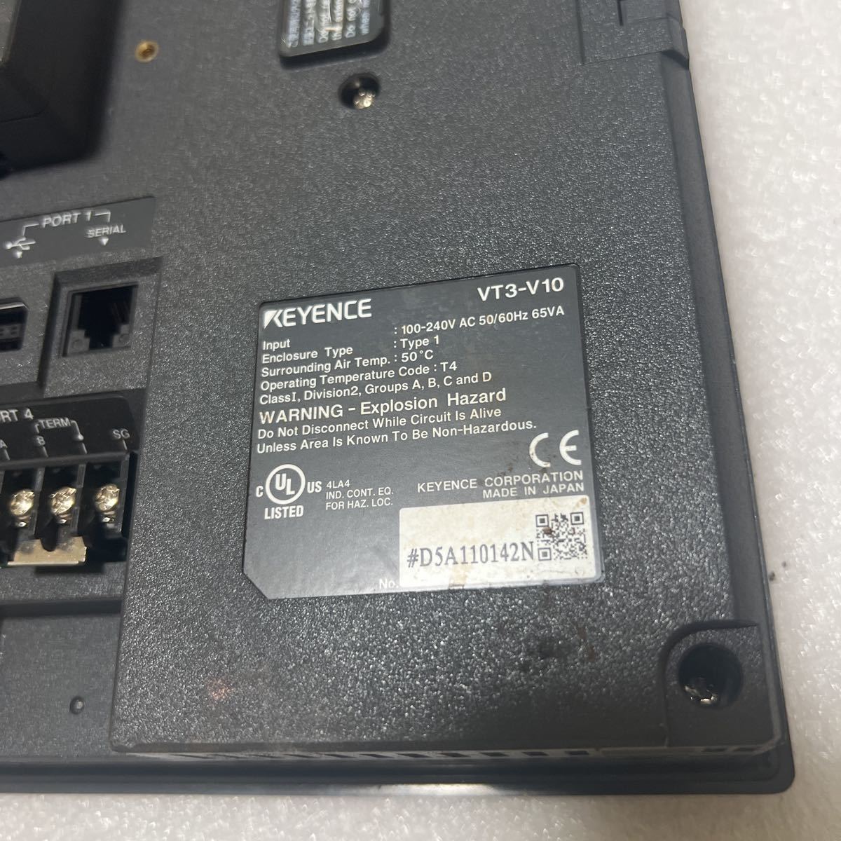 KEYENCE キーエンス タッチパネル VT3-V10|Yahoo!フリマ(旧 KEYENCE キーエンス タッチパネル VT3-V10|Yahoo!フリマ(旧