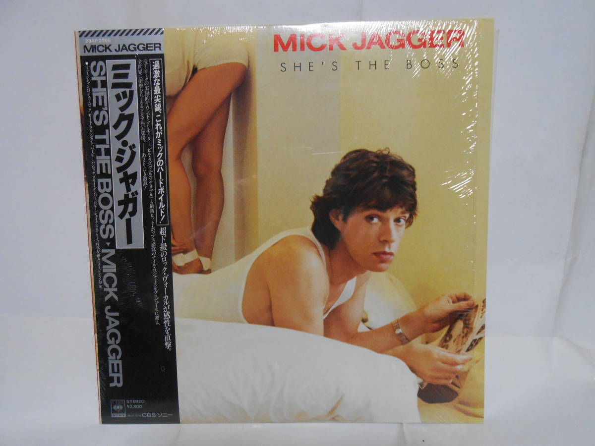 【国内LP】ミック・ジャガー MICK JAGGER SHE'S THE BOSS_画像1