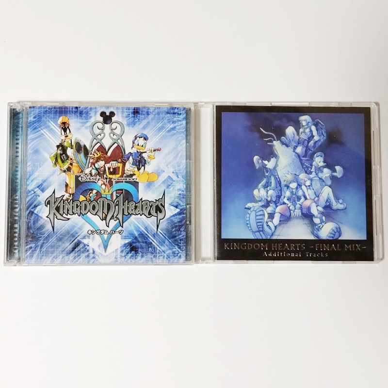 ■ レア CD KINGDOM HEARTS オリジナル サウンドトラック FINAL MIX Additional Tracks キングダムハーツ Disney Square Enix サントラ ■_画像3