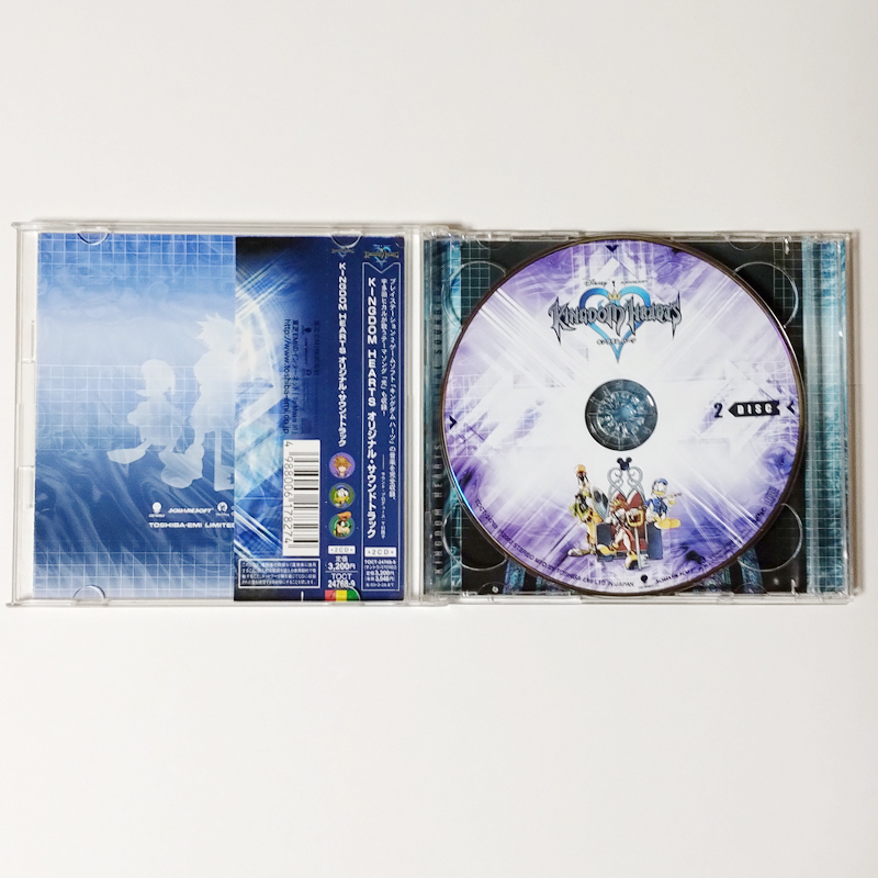 ■ レア CD KINGDOM HEARTS オリジナル サウンドトラック FINAL MIX Additional Tracks キングダムハーツ Disney Square Enix サントラ ■_画像7
