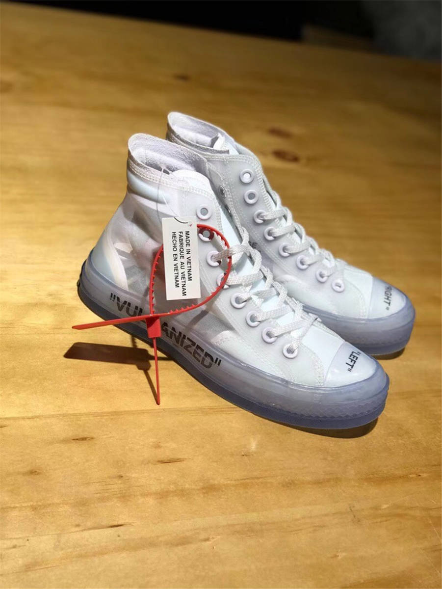 abroad regular shop 27.5cm off white CONVERSE men's shoes sneakers US 9:  Real Yahoo auction salling