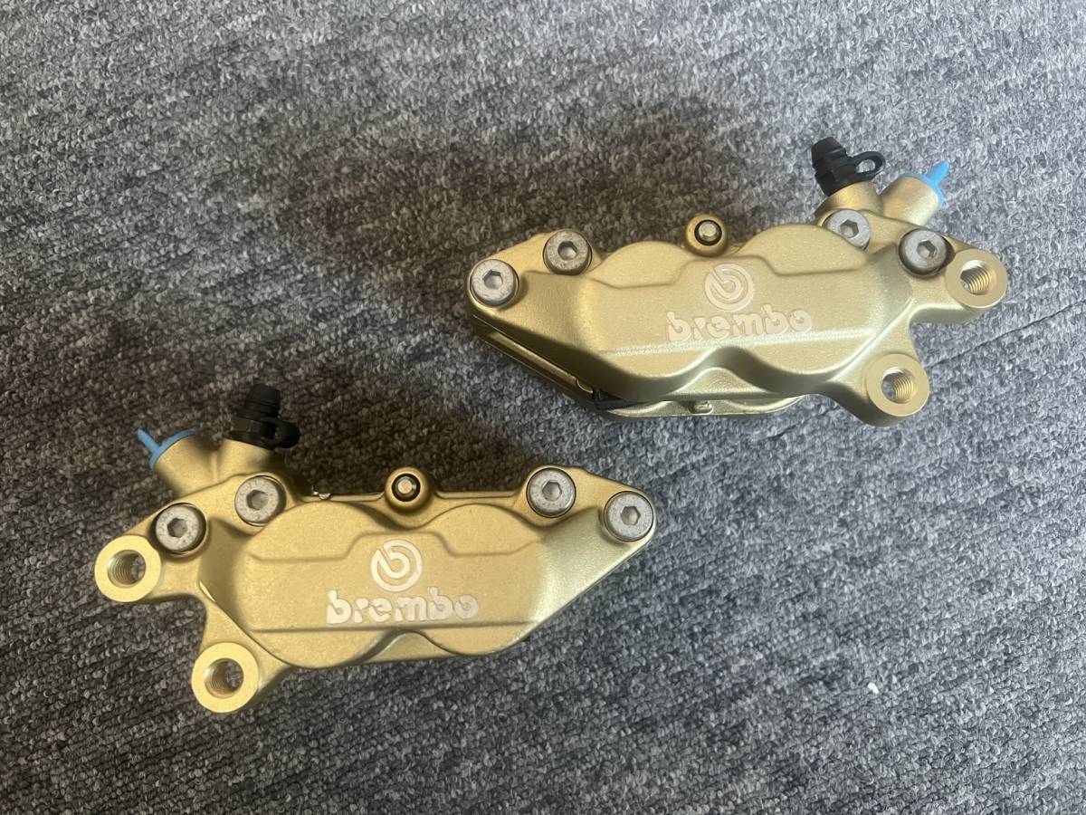 新品未使用】Brembo:ブレンボキャリパー P4 30/34 40mm 左右セット