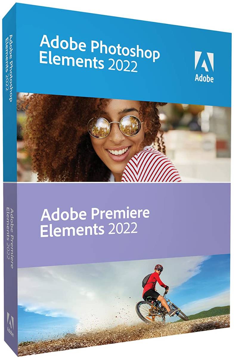 国内発送 正規品 即決！Adobe Photoshop Elements & Premiere Elements 2022 正規パッケージ版 [並行輸入品]　Windows/Mac 日本語