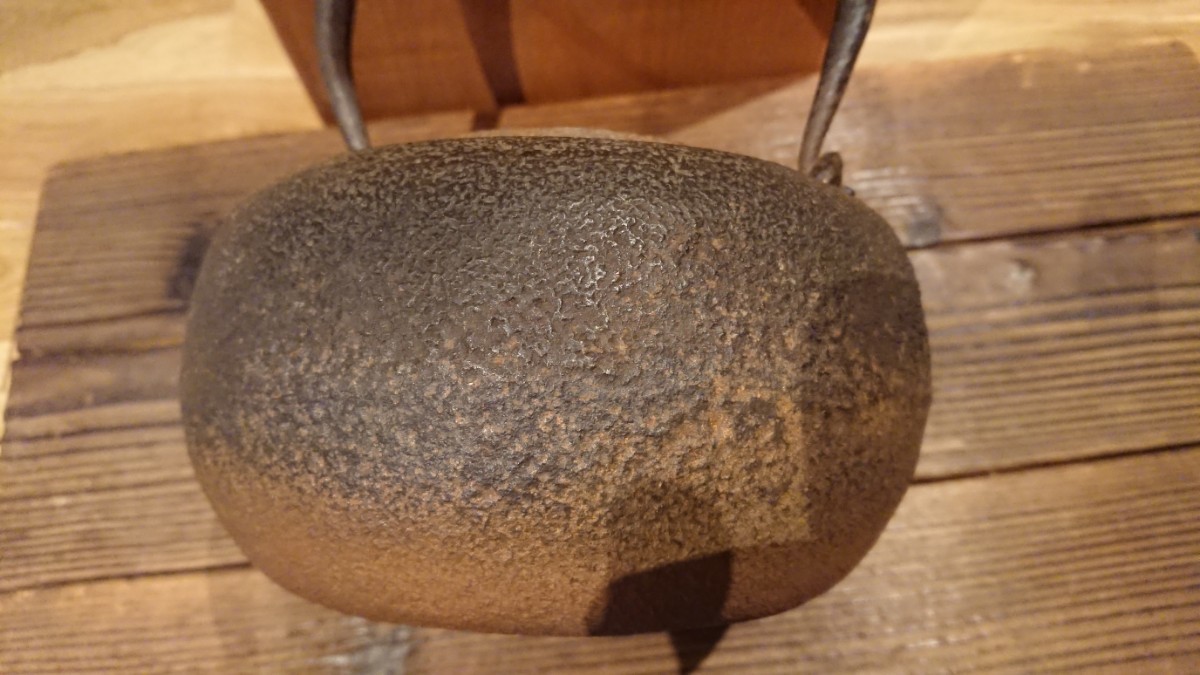 煎茶道具 茶道具 龍文堂 鉄瓶 容量:1500ml 漏れ無し 日本製
