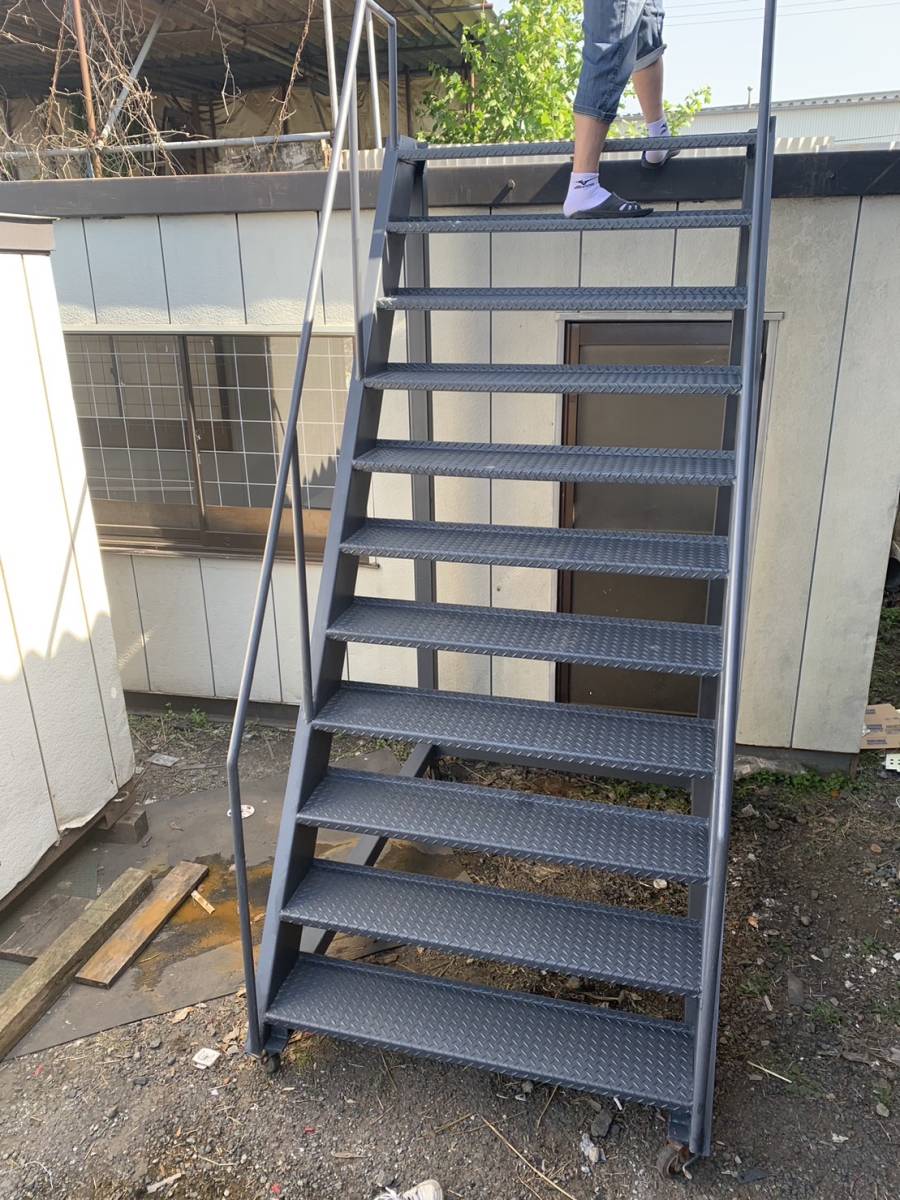 ユニットハウス、プレハブ用 階段