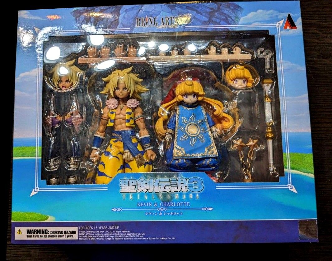 聖剣伝説3 ブリングアーツ ケヴィン シャルロット - www