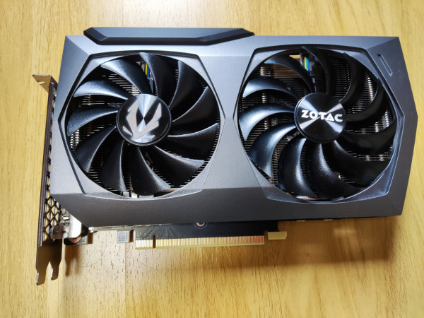 美品/ほぼ未使用】ZOTAC GeForce RTX 3060 Ti GDDR6X 8GB Twin Edge