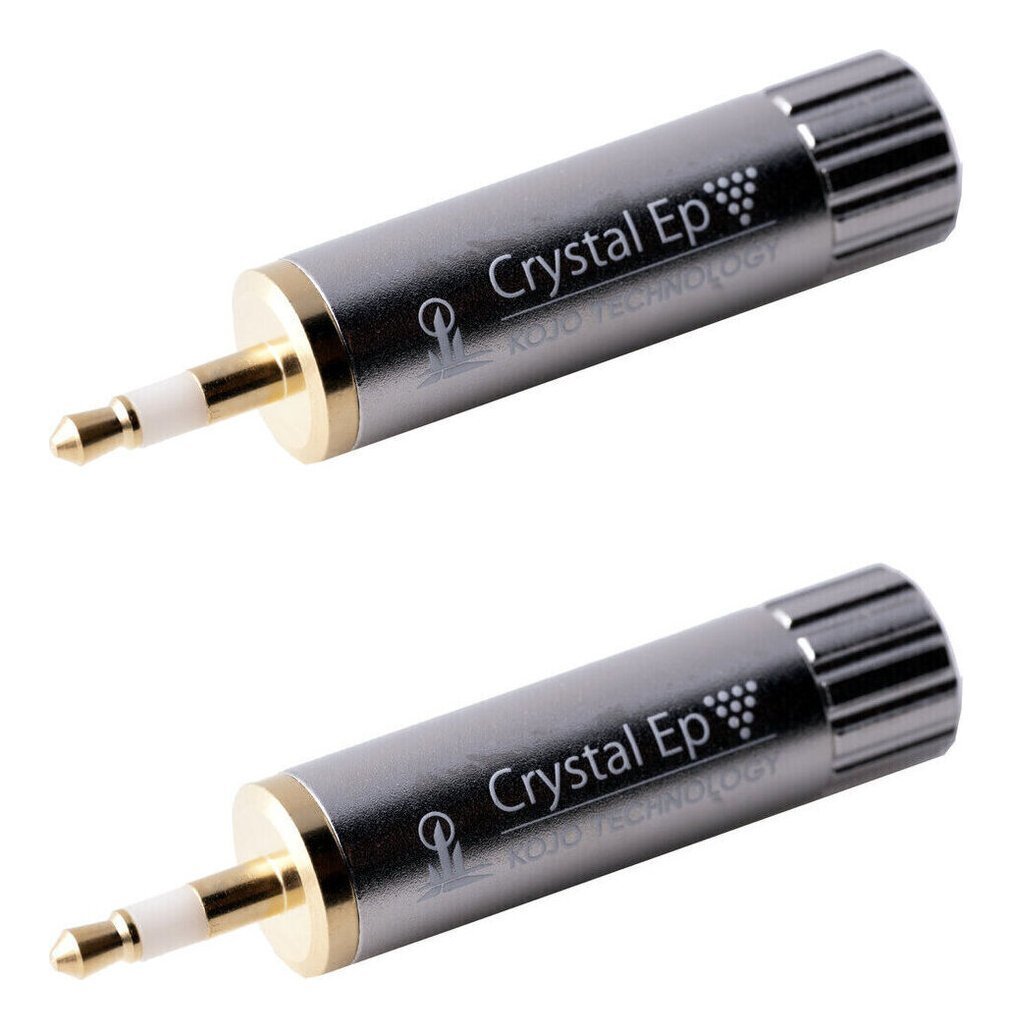 ★KOJO TECHNOLOGY Crystal EpT3×2 (2個セット) φ3.5 ステレオミニプラグ プラグ型 仮想アース ★新品送料込_画像1