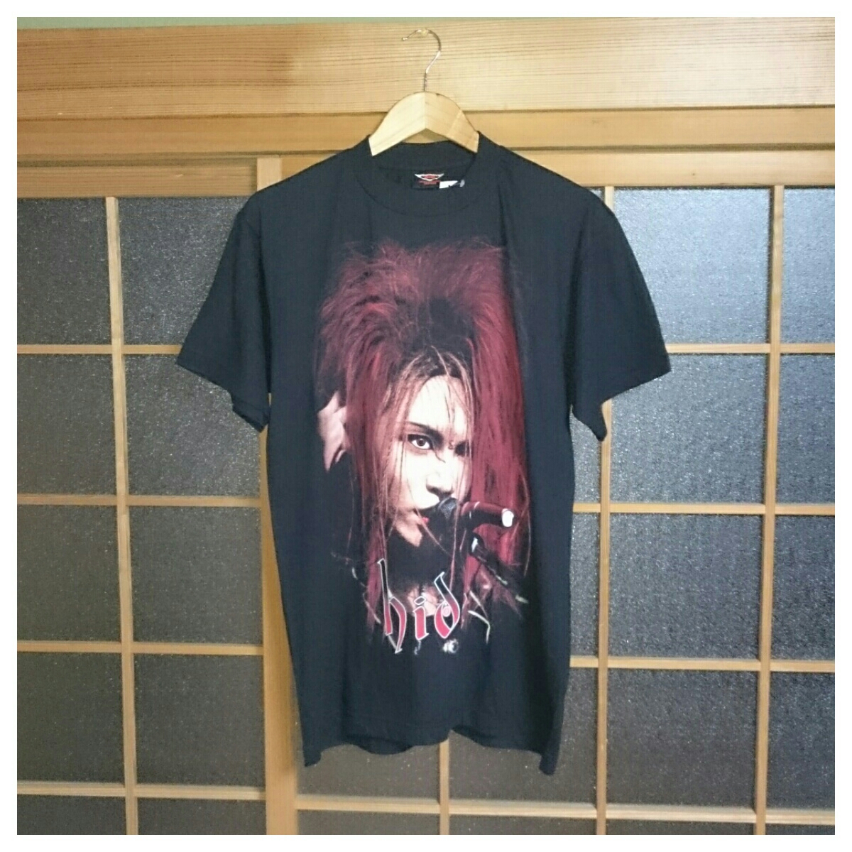 Beautiful Goods X Japan Hide T Shirt Size L Black Real Yahoo Auction Salling