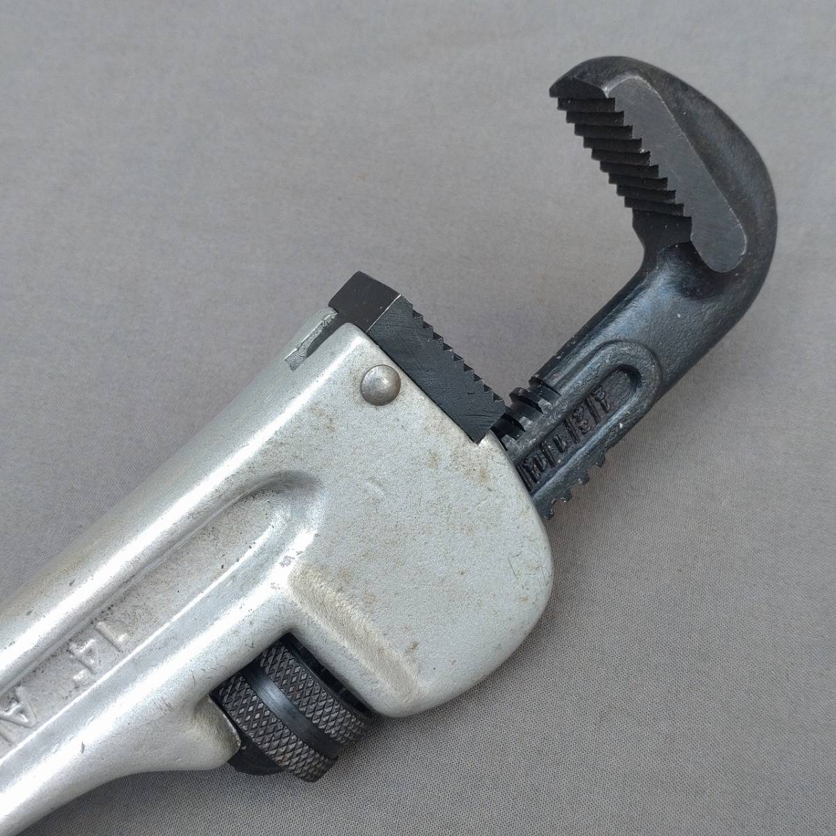  pipe wrench aluminium 14~ ALUMINUM H.D. total length approximately 320. pie Len piping construction work tool [1007]