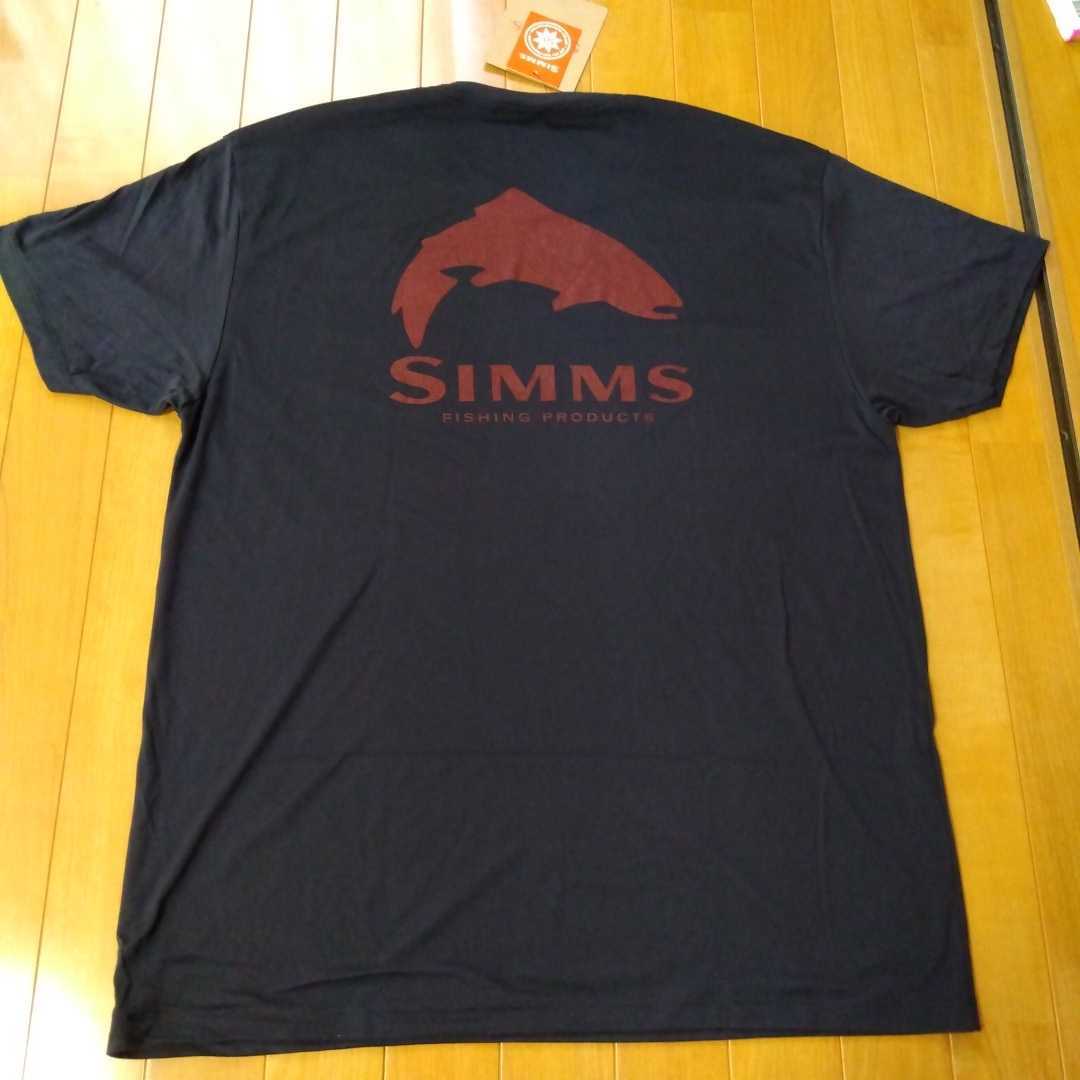Simms Trout Tech Tee SS Black US:L JP:XL シムス　トラウト　テック　Tシャツ　ブラック