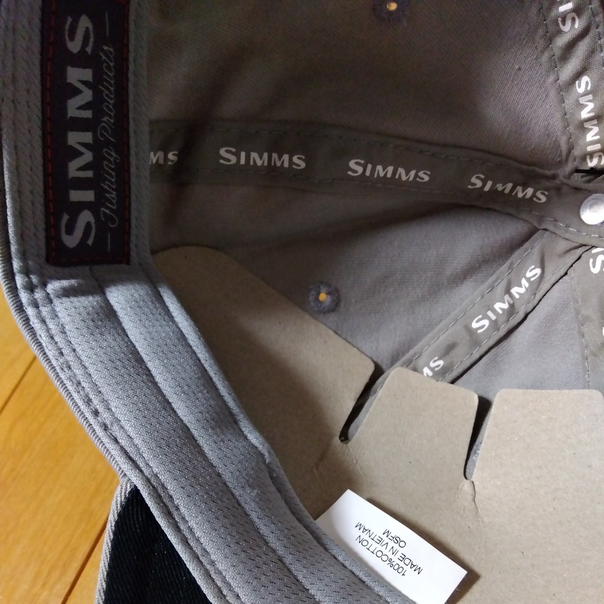 SIMMS シムス　Single haul CAP シングル　ホウル　キャップ　OS 　Sterling_画像8