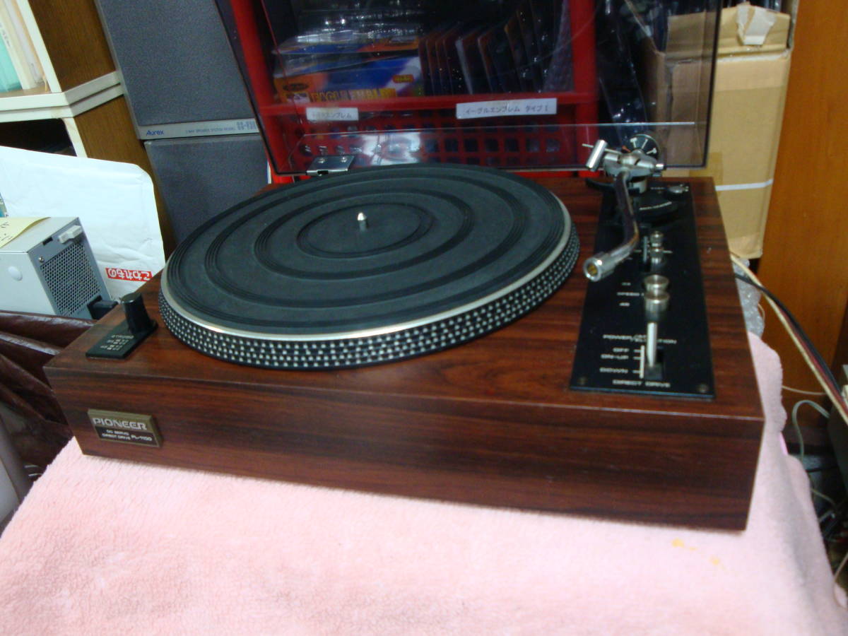 ヤフオク! - 高性能 D.D.ターンテーブル パイオニア PL-11...