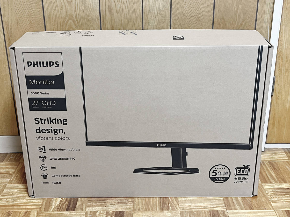 PHILIPS フィリップス 液晶ディスプレイ PCモニター 27E1N5500E/11 27