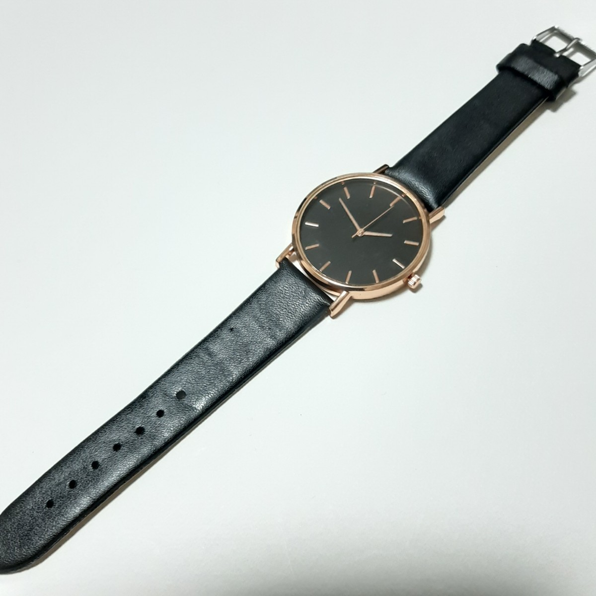 新品　腕時計　シンプルイズベスト　ビジネス　BLACK&GOLD 8