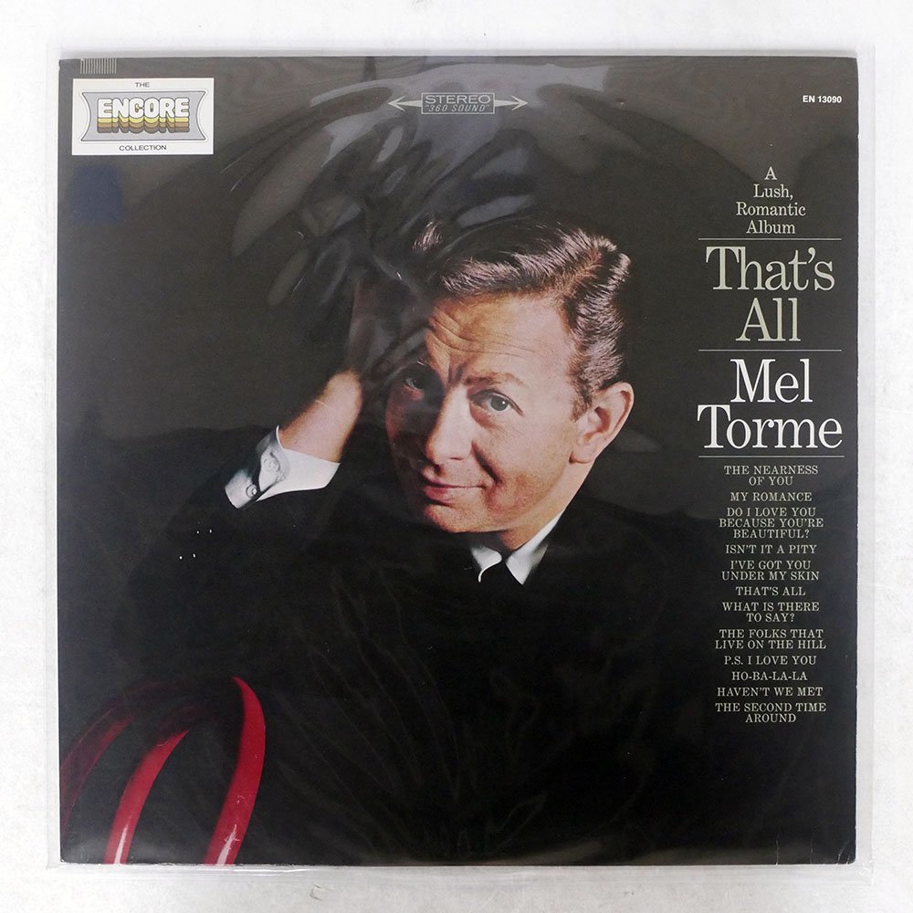 米 MEL TORM/A LUSH, ROMANTIC ALBUM THAT'S ALL/COLUMBIA SPECIAL PRODUCTS EN13090の画像1