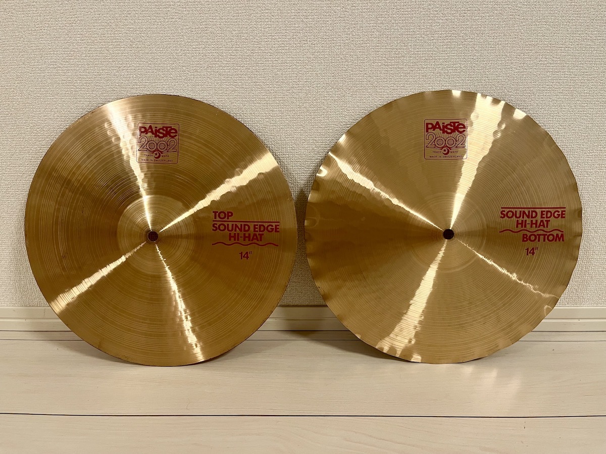 ハイハットシンバルペア Paiste 2002 Sound Edge Hi-Hat 14