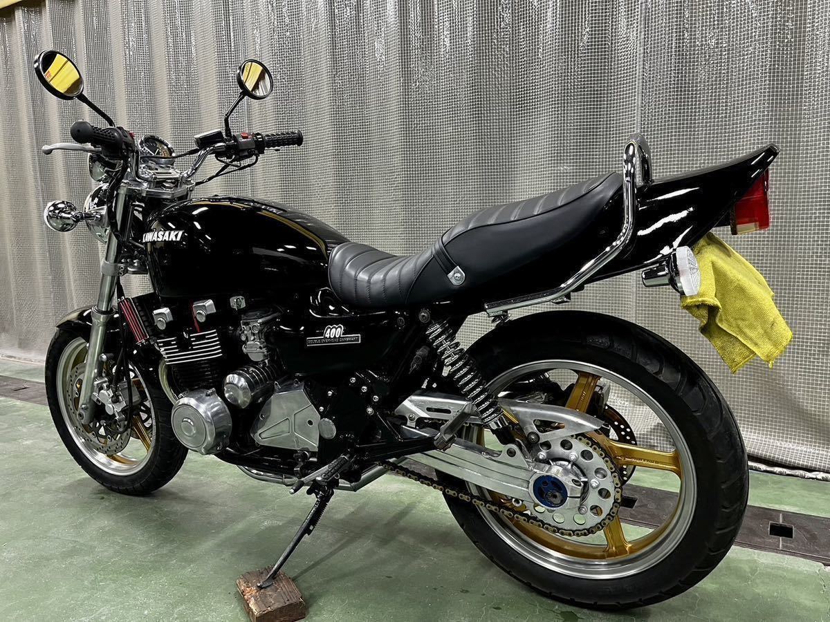 福岡〜 Kawasaki ゼファー 400χ 希少初期型 G1 Z2 黒豆仕様 綺麗 福岡〜 Kawasaki ゼファー 400χ 希少初期型 G1 Z2 黒豆仕様 綺麗