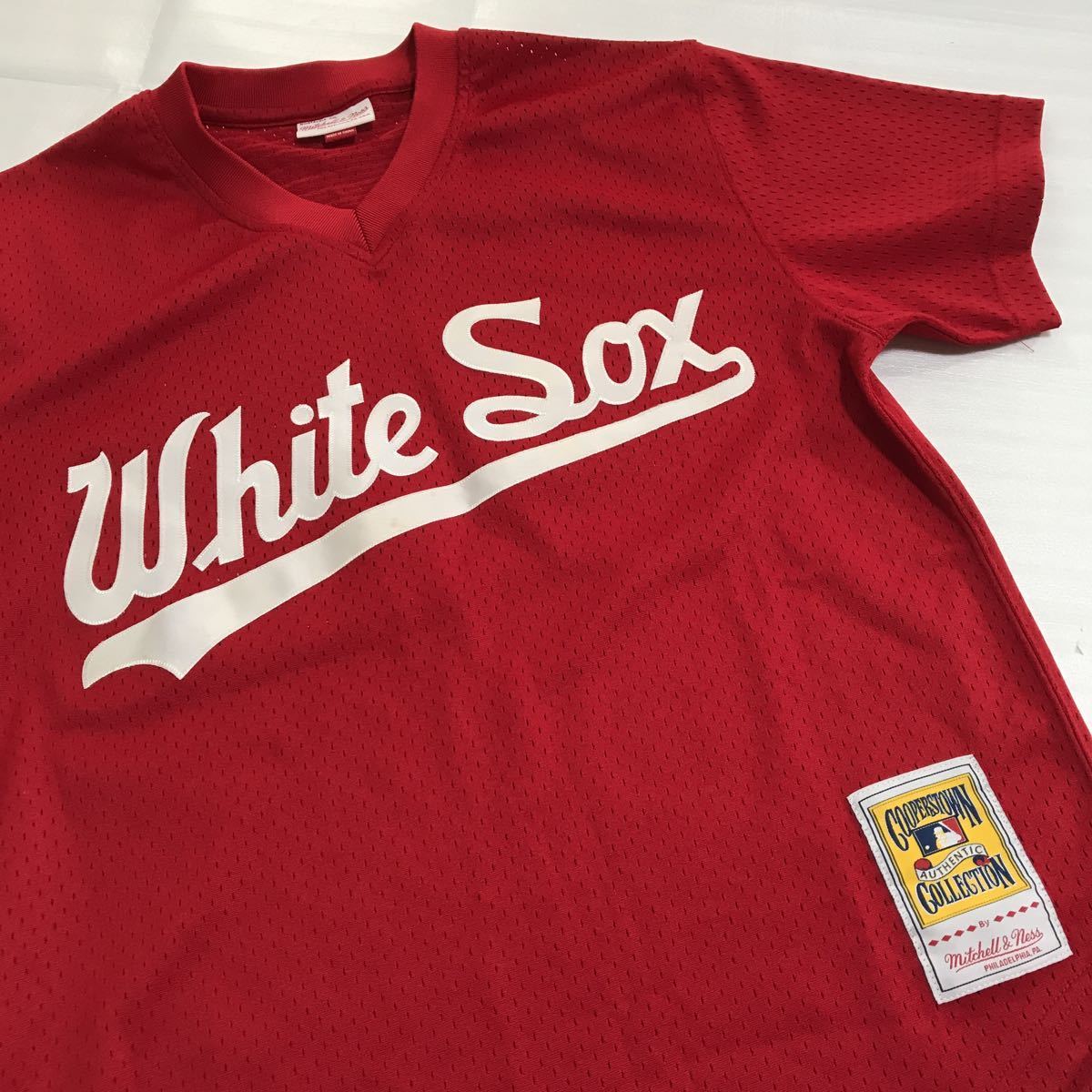 MLB ホワイトソックス 永久欠番72 カールトンフィスク クーパーズタウンコレクションMitchell &ness_画像1