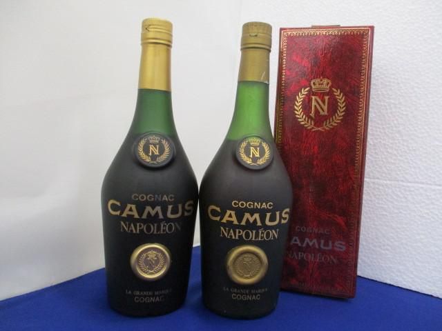 酒 未開栓 ブランデー CAMUS カミュ ナポレオン ラ・グラン マルキ 2