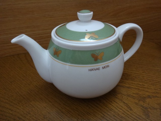 HANAE MORImoli is nae forest britain . small pot attaching tea set [ present condition goods * beautiful goods Revell ]