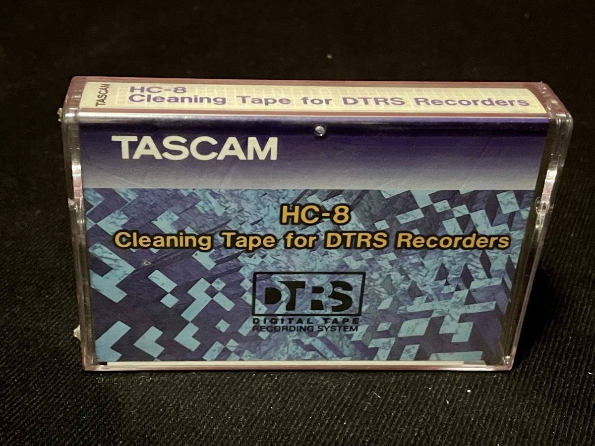 新品・未使用！TASCAM HC-8 / CLEANING TAPE FOR DTRS RECORDERS ！！②_画像1