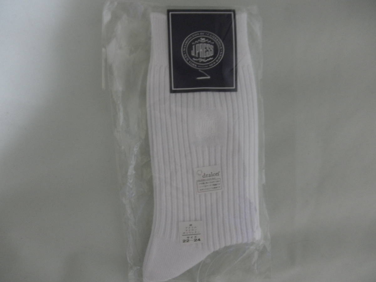  new goods J.PRESS J. Press 22 23 24cm formal socks socks for children man white plain white ceremony J Press 
